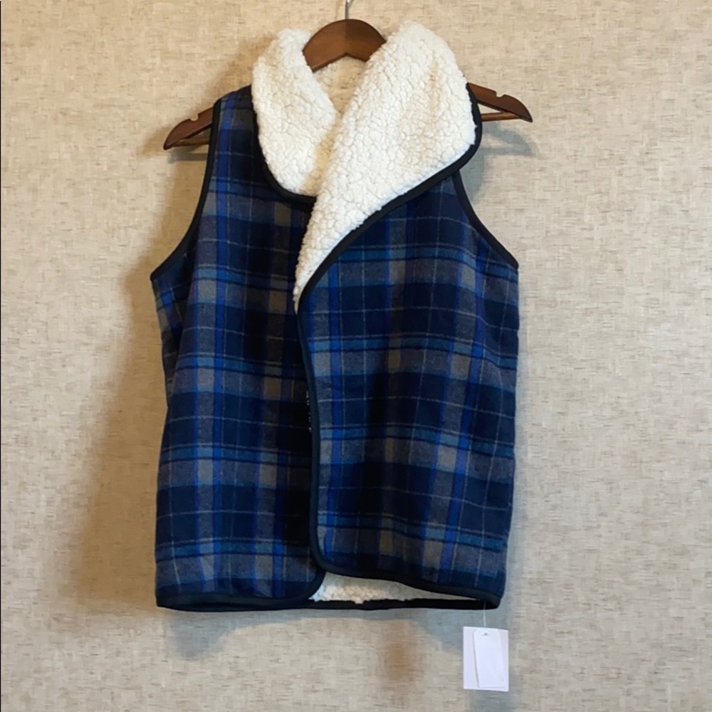 Flannel vest